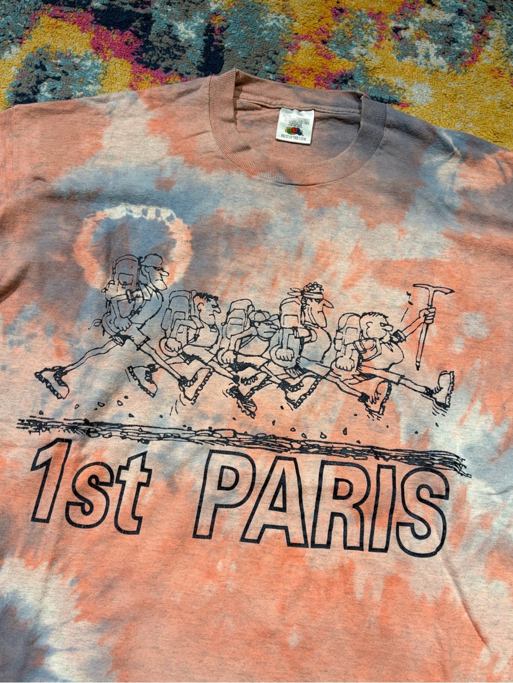 Vintage tie dye 1st Paris Shirt